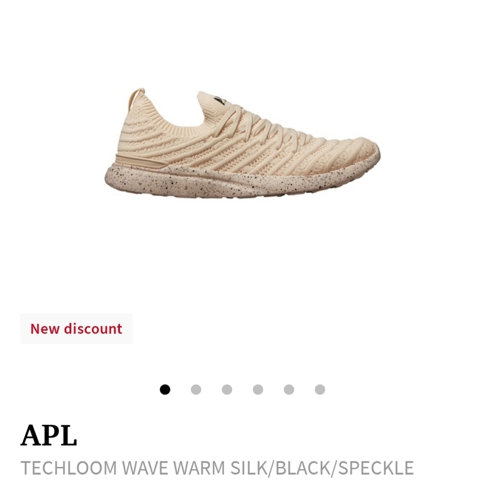 APL TECHLOOM WAVE WARM SILK / BLACK / SPECKLE Size 10